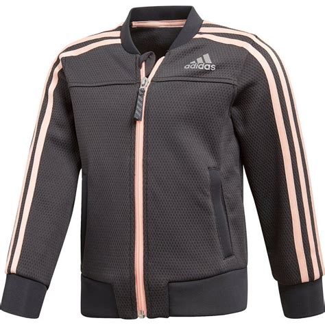 adidas trainingsjacke mädchen schwarz grauer kragen größe 152|Trainingsanzüge für Mädchen .